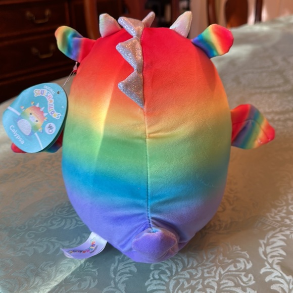 8" Calypsa the Drago (Pride) Squishmallow🌈🌈 - Picture 3 of 8